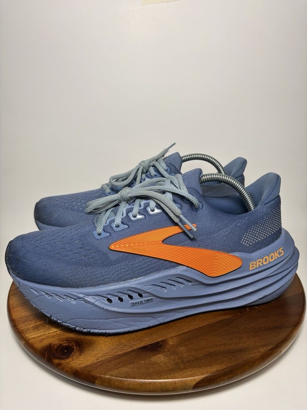 Brooks Glycerin Max Country Blue Orange Running Athletic Shoes Men's Size 8.5
